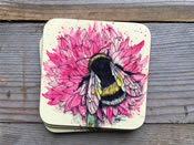 Bumblebee Coaster Set