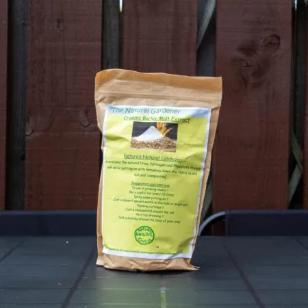 barley malt from the natural gardener